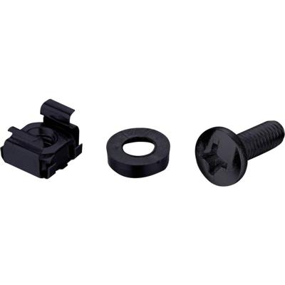 ROLINE Montagemateriaal voor 19 componenten, M5, 100-voudig, zwart ROLINE Montagemateriaal voor 19 componenten, M5, 100-voudig, zwart