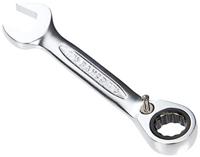 Bahco Steekringratelsleutel | stubby | verchroomd | lengte 103 mm | 7/16" - 10RZ-7/16 - thumbnail