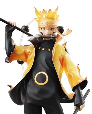 Naruto Shippuden G.E.M. Series PVC Statue Naruto Uzumaki Six Paths Sage Mode 15th Anniversary Ver. 22 cm - thumbnail