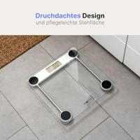 Clatronic PW 3368 Personenweegschaal Digitaal Weegbereik (max.): 150 kg Glas (helder) - thumbnail