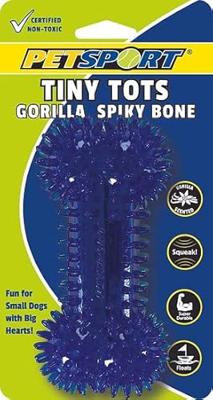 Petsport Tiny Tots Gorilla Spiky Bone Assorti