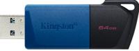 Kingston DataTraveler Exodia M USB-stick Retail 64 GB Zwart/blauw DTXM/64GB-2P USB-A 3.2 Gen 1 - thumbnail