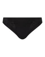 Hedona - kanten bikini slip dames - Kanten dames ondergoed - zwarte onderbroek - thumbnail