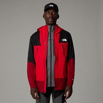 The North Face Signal 2.5L Dryvent Hardshell Jas Heren High Risk Red/Garnet Red/TNF Black XL