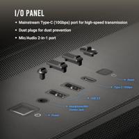 ATX Semi-toren BehuizingAntec C8 ARGB Zwart - thumbnail