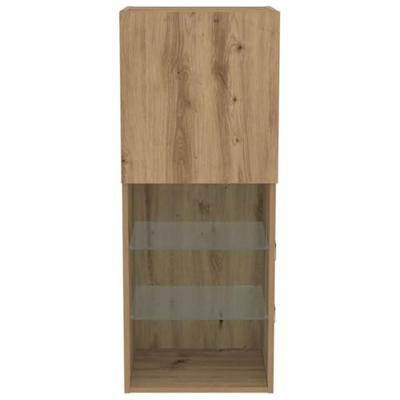 Tv-meubelset Artisan Eiken 40,5 x 30 x 102 cm Bewerkt hout