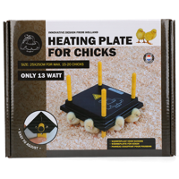 Warmteplek voor kuikens 25 x 25 cm - thumbnail