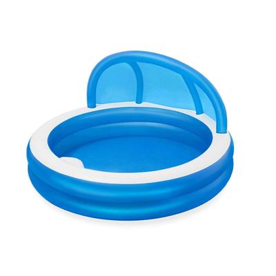 Bestway familiebad rond summer days met uv zonnescherm, 241cm