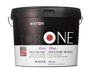 Histor One Muurverf Mat - Wit
