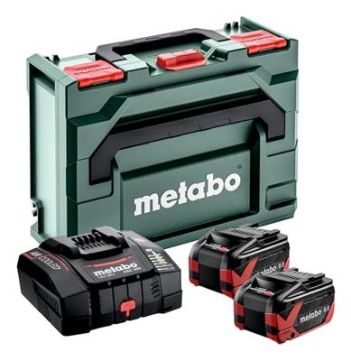 Metabo Basis-set 2 x LiHDX 18V / 8.0 Ah | Met ASC 290 supersnellader - 685305000