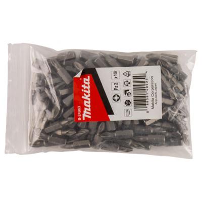 Makita Accessoires Schroefbit PZ2x25mm navul 100s - B-24963 - B-24963