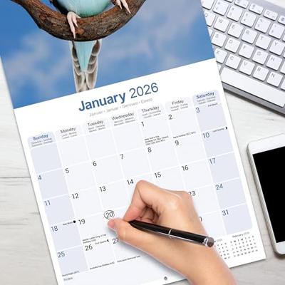 Parkieten Kalender 2026