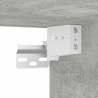 7-delige Tv-meubelset bewerkt hout betongrijs - thumbnail