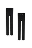 NoBell Meisjes panty 60 denier - Ranty - Zwart - thumbnail