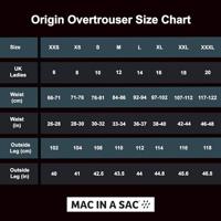 Mac in a sac Rainpants Regenbroek Black XL - thumbnail