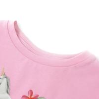 Kindershirt met korte mouwen 104 felroze - thumbnail