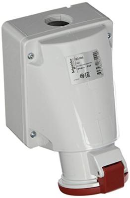 Schneider Electric 83109 83109 CEE-wandcontactdoos 16 A 415 V 1 stuk(s)