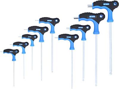 Brilliant Tools BT041100 Haakse schroevendraaierset 2 mm, 2.5 mm, 3 mm, 4 mm, 5 mm, 6 mm, 7 mm, 8 mm, 10 mm 9-delig