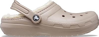 Crocs Classic Lined Pantoffel Mushroom/Bone M8W10