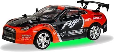 Ninco RC Fuji Driftauto + Licht 1:18 Oranje/Zwart