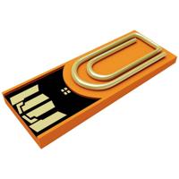 Xlyne clip/me USB-stick Bulk 8 GB Oranje CM08CO002 USB-A 2.0 - thumbnail