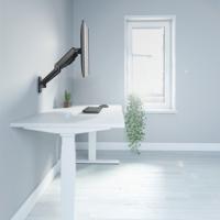 LogiLink BP0146 monitorarm muurbevestiging 2x32 Zwart - thumbnail