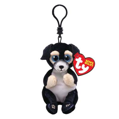 TY Beanie Babies Bellies Clip Knuffel Hond Ranger 10 cm