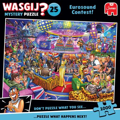 Jumbo Wasgij mystery 25 - eurosound contest!, 1000st. Jumbo Wasgij mystery 25 - eurosound contest!, 1000st.