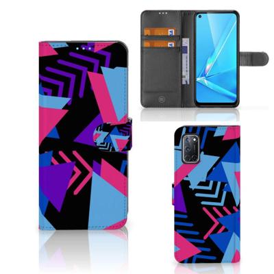 OPPO A72 | OPPO A52 | Book Case | Funky Triangle