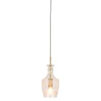 It's About Romi Hanglamp Glas Brussels Dia 13XH30Cm Transparant/Goud - thumbnail