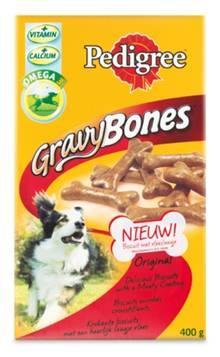 Pedigree Gravy Bones - Hondensnacks - Saus 400 g