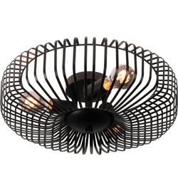 Highlight Design plafondlampNino zwart Ø 45cm - P6874.01