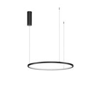 Lyora Ronde hanglampTarquin zwart Ø 60cm - 9345601 - thumbnail