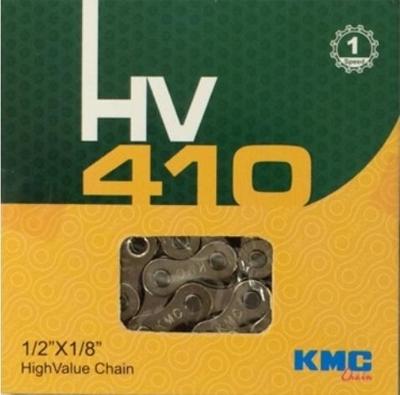 Kmc Ketting 1/2 x 1/8" z410 / s1 - zilver