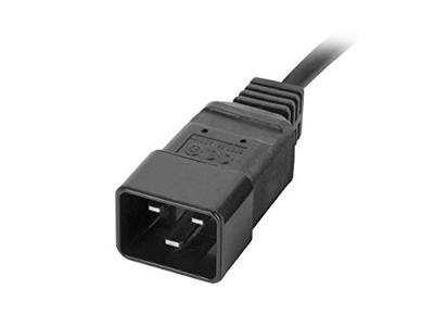 Lanberg PDU-08I-0200-C20-BK energiedistributie 8 AC-uitgang(en) 1U Zwart Lanberg PDU-08I-0200-C20-BK energiedistributie 8 AC-uitgang(en) 1U Zwart