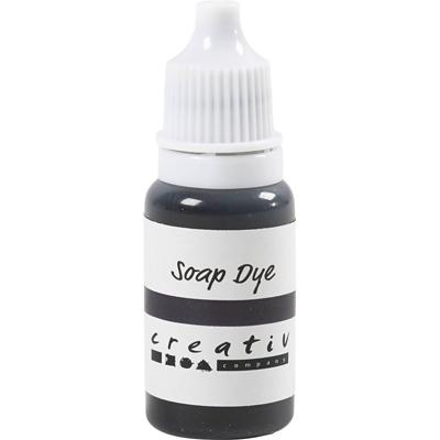 Creativ Company Zeep verf, zwart, 10 ml/ 1 fles