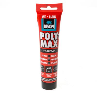 Bison poly max original wit 165gr Bison poly max original wit 165gr