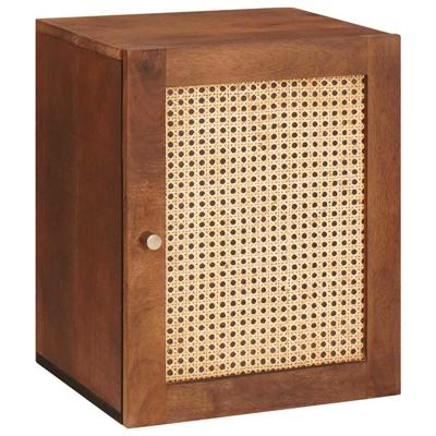 Badkamerkast met plank Wandgemonteerd Bruin 38 x 33.5 x 48 cm