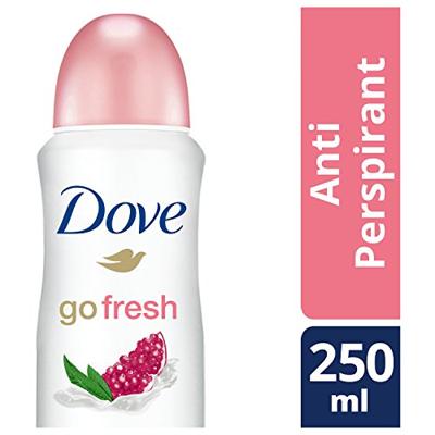 Dove Go Fresh Pomegranate & Lemon Verbena Vrouwen Spuitbus deodorant 250 ml 1 stuk(s) Dove Go Fresh Pomegranate & Lemon Verbena Vrouwen Spuitbus deodorant 250 ml 1 stuk(s)