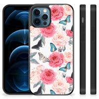 iPhone 12 Pro | 12 (6.1") Skin Case Butterfly Roses - thumbnail