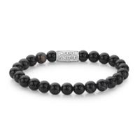 Rebel & Rose Armband 8mm Black Velvet L - thumbnail