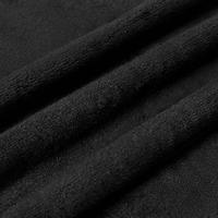 VidaXL Gooi deken zwart 150 x 200 cm fleece - thumbnail