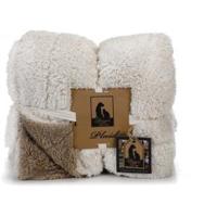 Designed by Lotte Wush - Hondendeken - Beige"Bruin - 150x125 cm - thumbnail