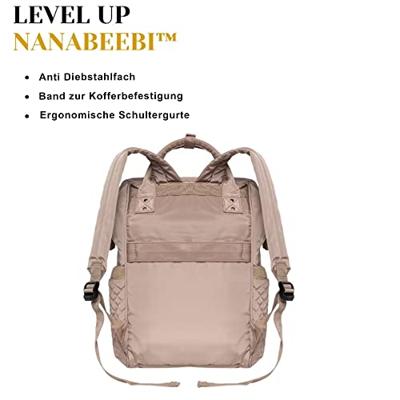 Mimmti NanaBeebi Luiertas beige/taupe