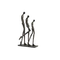 Decoratieve figuren DKD Home Decor 23 x 8,5 x 39 cm Koper Familie - thumbnail