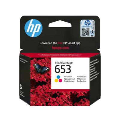 HP 653 1 stuk(s) Origineel Normaal rendement Cyaan, Magenta, Geel