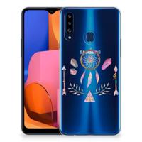 Samsung Galaxy A20s Telefoonhoesje met Naam Boho Dreamcatcher - thumbnail
