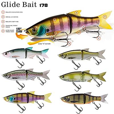 Molix Glide Bait 178 Slow Sinking 17,8cm Dark Gill Orange Belly