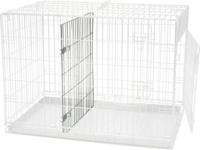 Hondenbench scheidingspaneel 89 X 60 X 66 cm - thumbnail