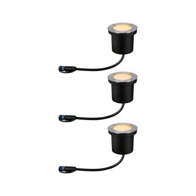 Paulmann P+S Floor Set insect friendly 94717 Verlichtingssysteem Plug&Shine LED-buiteninbouwlampen (basisset) LED 13.5 W Goud Antraciet